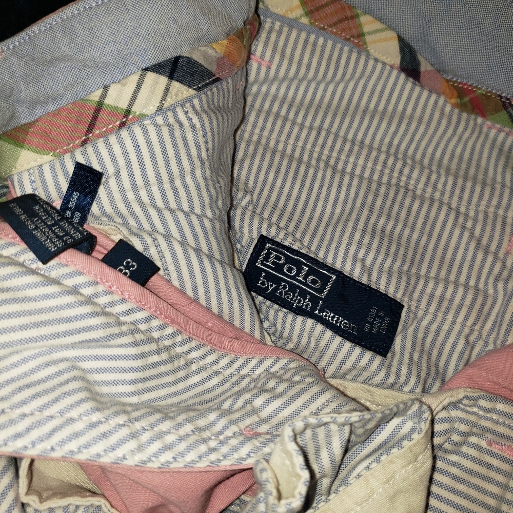POLO RALPH LAUREN SAILING SHORTS 33 - Picture 3 of 3